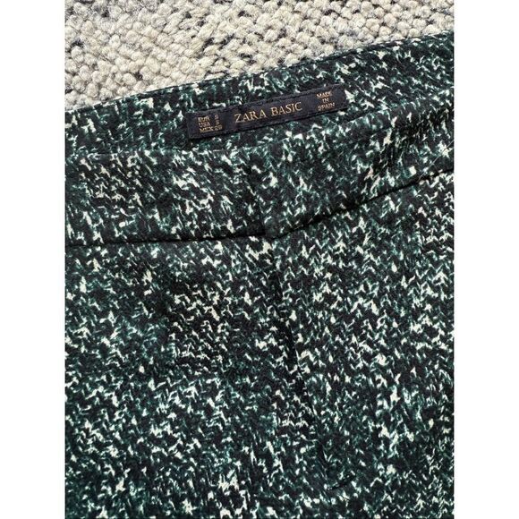 NWOT ZARA Small Graphic Trouser Pants - Picture 4 of 8